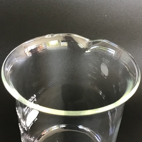 Pyrex Beaker 600mL #1000 Corning Glass Science USA - Picture 4 of 9